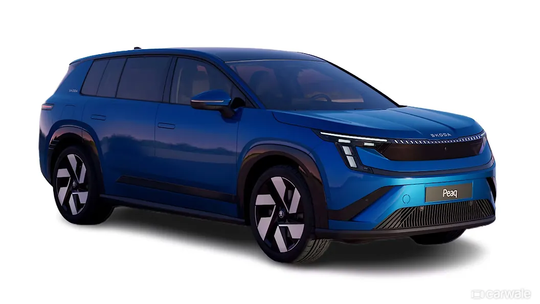 8 Racing Blue Skoda Peaq Race Blue Colour - CarWale