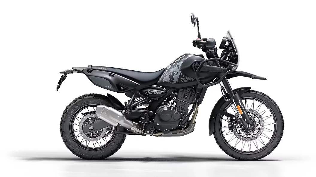 Royal Enfield Himalayan 450 Mana Black Colour, Himalayan 450 Colours in  India – BikeWale