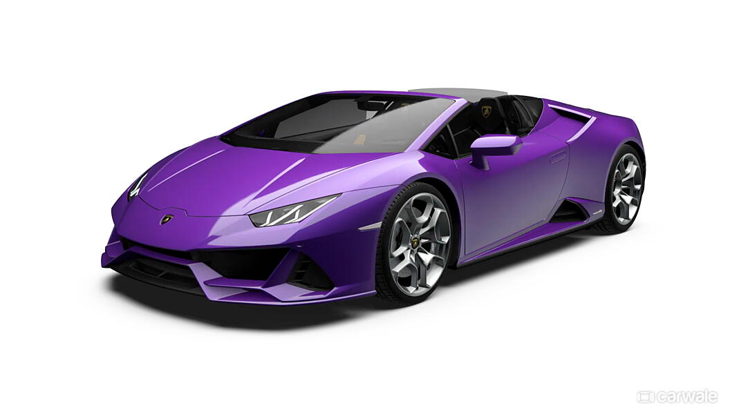 Lamborghini Huracan Evo Spyder Viola Aletheia Colour - CarWale