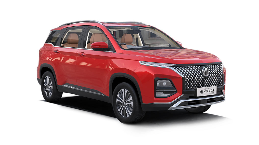 MG Hector Plus Price Images Colours Reviews CarWale