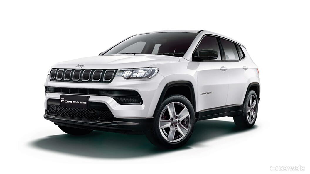 Jeep Compass Bright White Colour CarWale
