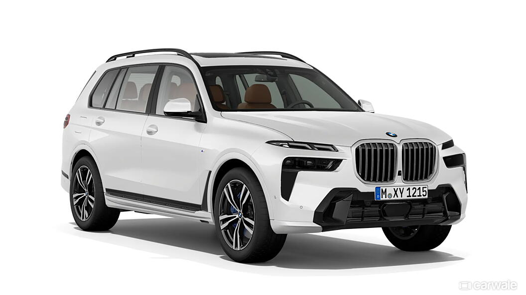 BMW X7 Mineral White Metallic Colour CarWale