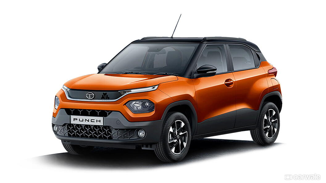 Tata Punch Creative AMT Atomic Orange With Black Roof Colour - CarWale