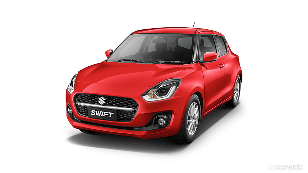 Swift Solid Fire Red Colour Colours In India Carwale - Suzuki Swift Red Paint Code Location