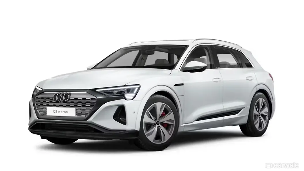 Audi Q8 Sportback etron Glacier White Metallic Colour CarWale