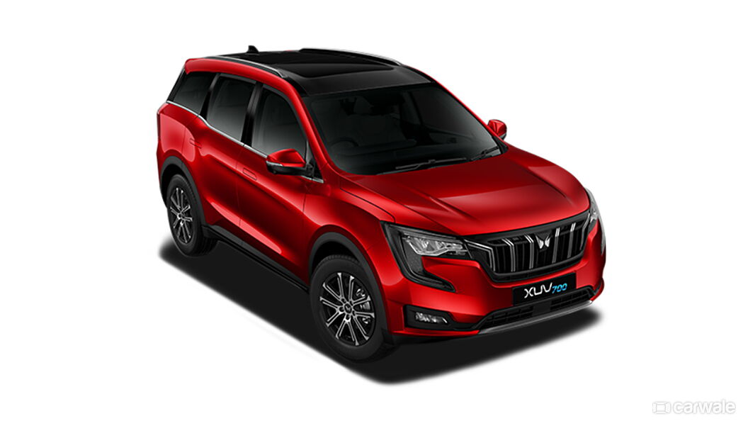 Mahindra Xuv700 Red Rage Colour Carwale