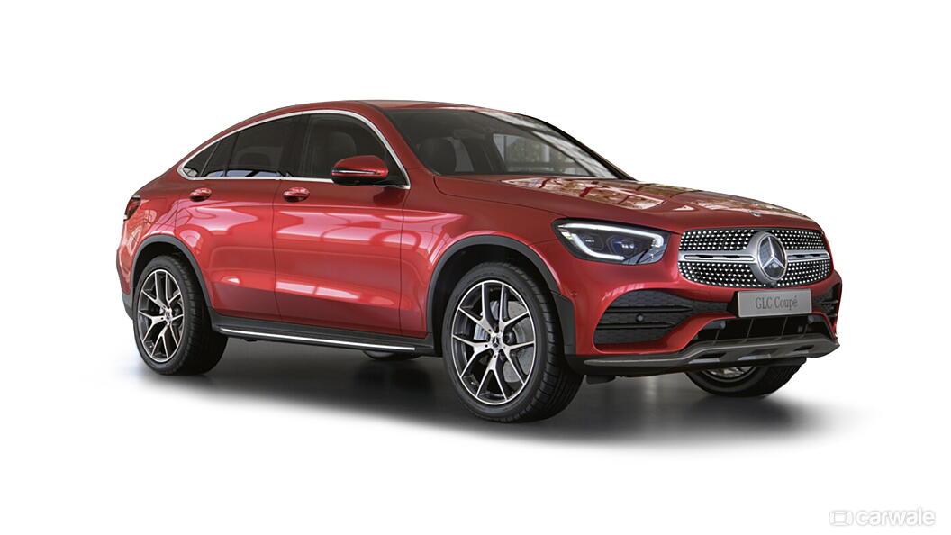 Mercedes-Benz GLC Coupe [2017-2020] Designo Hyacinth Red Colour - CarWale