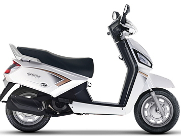 Mahindra bike store scooty