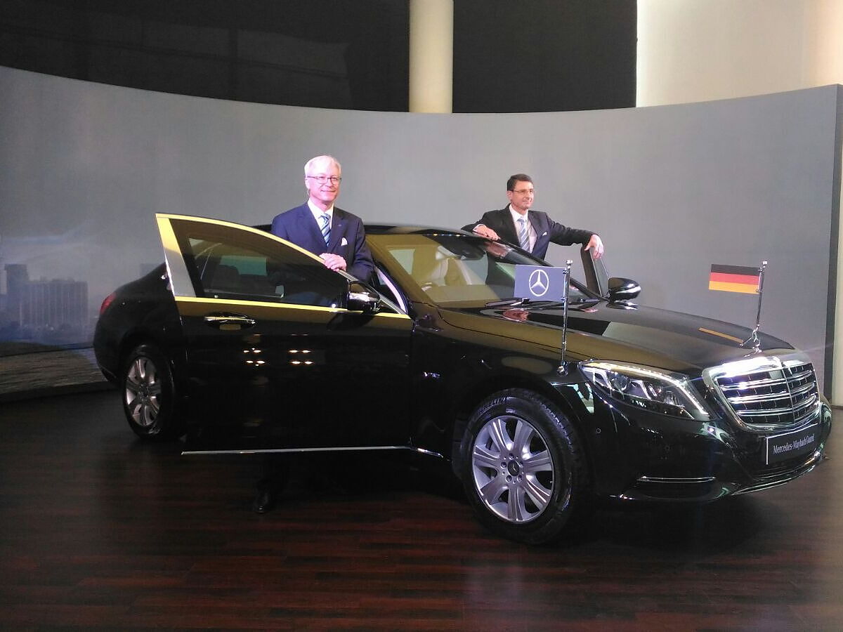 Mercedes Launches The Maybach S600 Guard For Rs 10 5 Crore Carwale