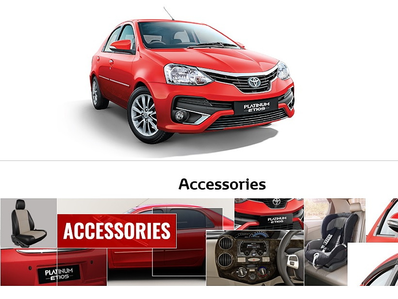 Etios car store spare parts