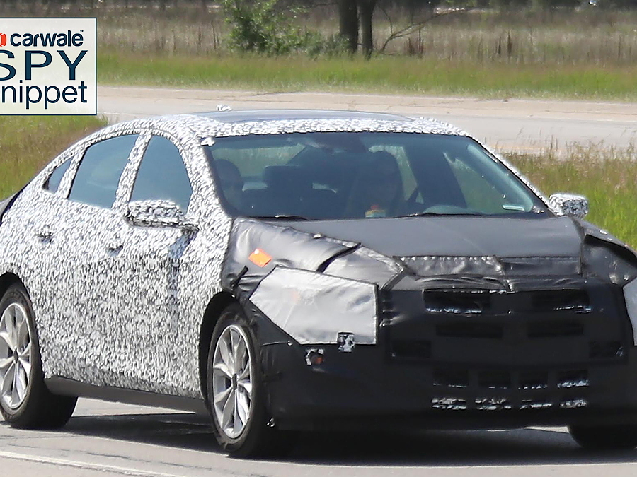 Chevrolet Malibu spied testing - CarWale