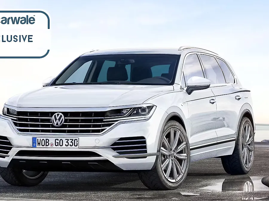 2018 VW Touareg rendered - CarWale