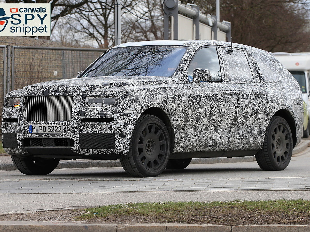 Updated Rolls-Royce Cullinan spied rocking a less stately look