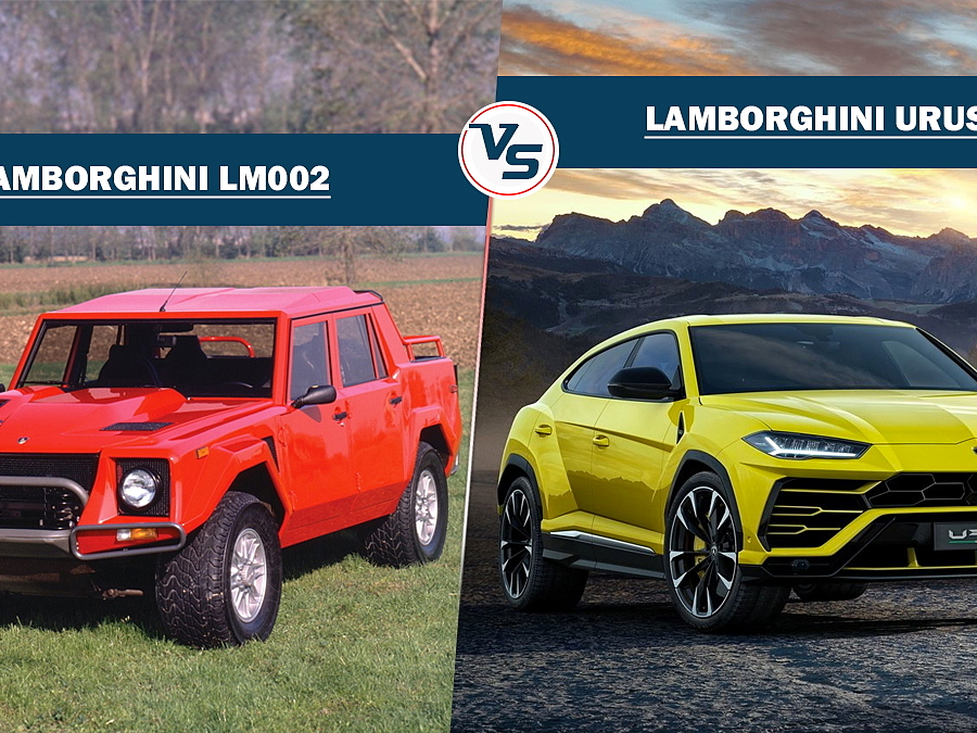 Lamborghini Urus Vs Lamborghini LM002 - CarWale