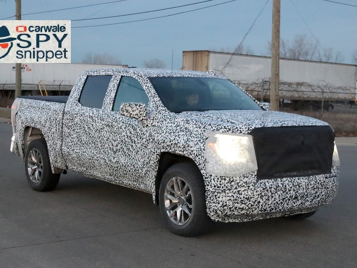 2022 GMC Sierra Denali 1500 Refresh Spied Testing