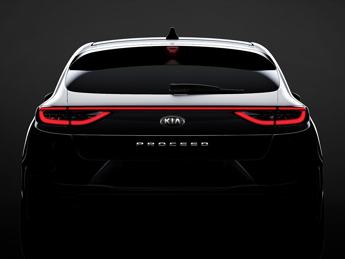 All-new Kia ProCeed teased ahead of 13 September debut - CarWale