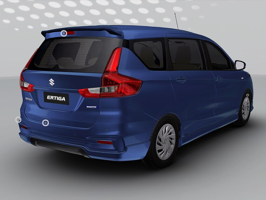 Maruti ertiga vxi deals accessories