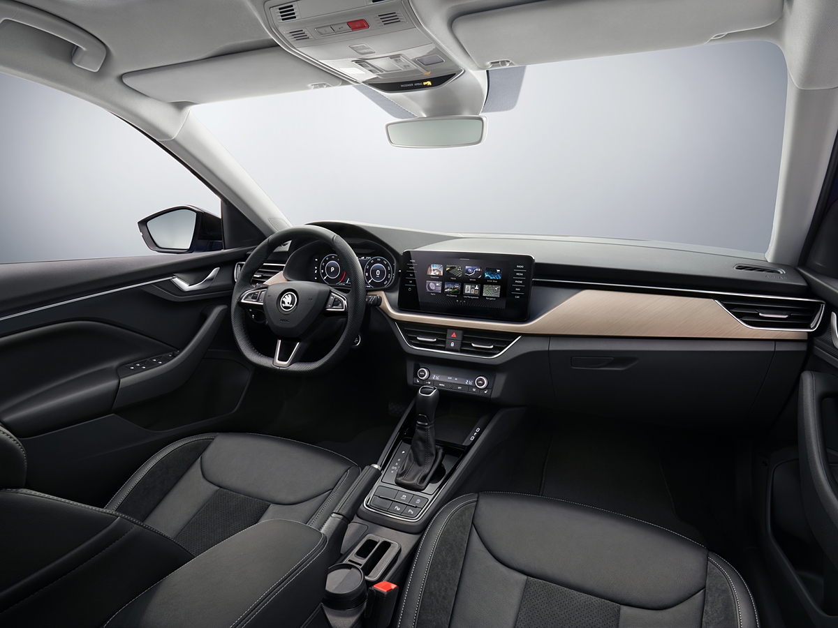 Skoda Scala interior revealed ahead of 6 December debut - CarWale