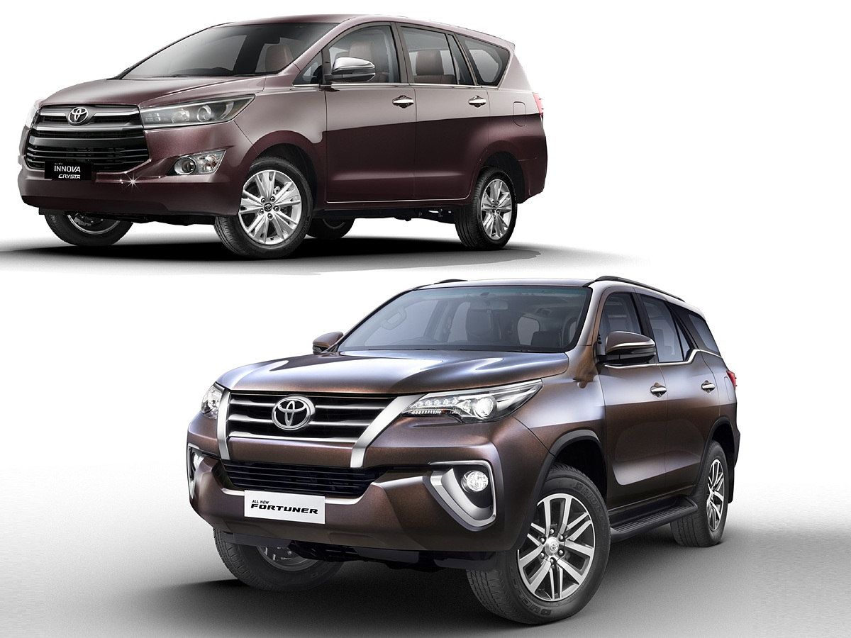 2019 Toyota Innova Crysta And Fortuner Updated With New Features