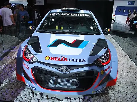 Hyundai I Wrc Car Displayed At The Auto Expo Carwale