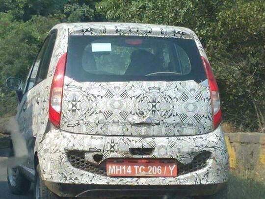 Tata Nano with a boot opening lid spied testing in Satara, Maharashtra -  CarWale