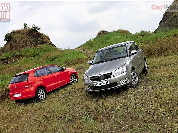 Skoda Fabia TDI Elegance vs VW Polo TDI Highline CarWale