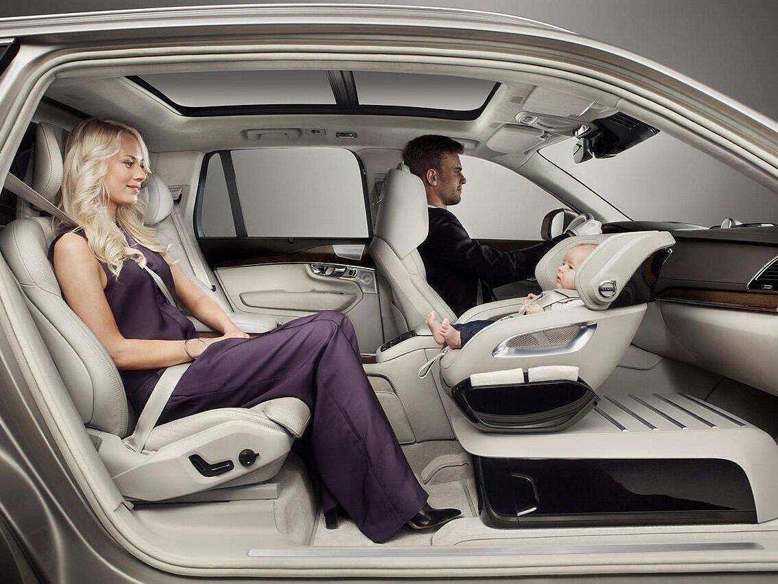 2018 volvo xc90 shop built in car seat