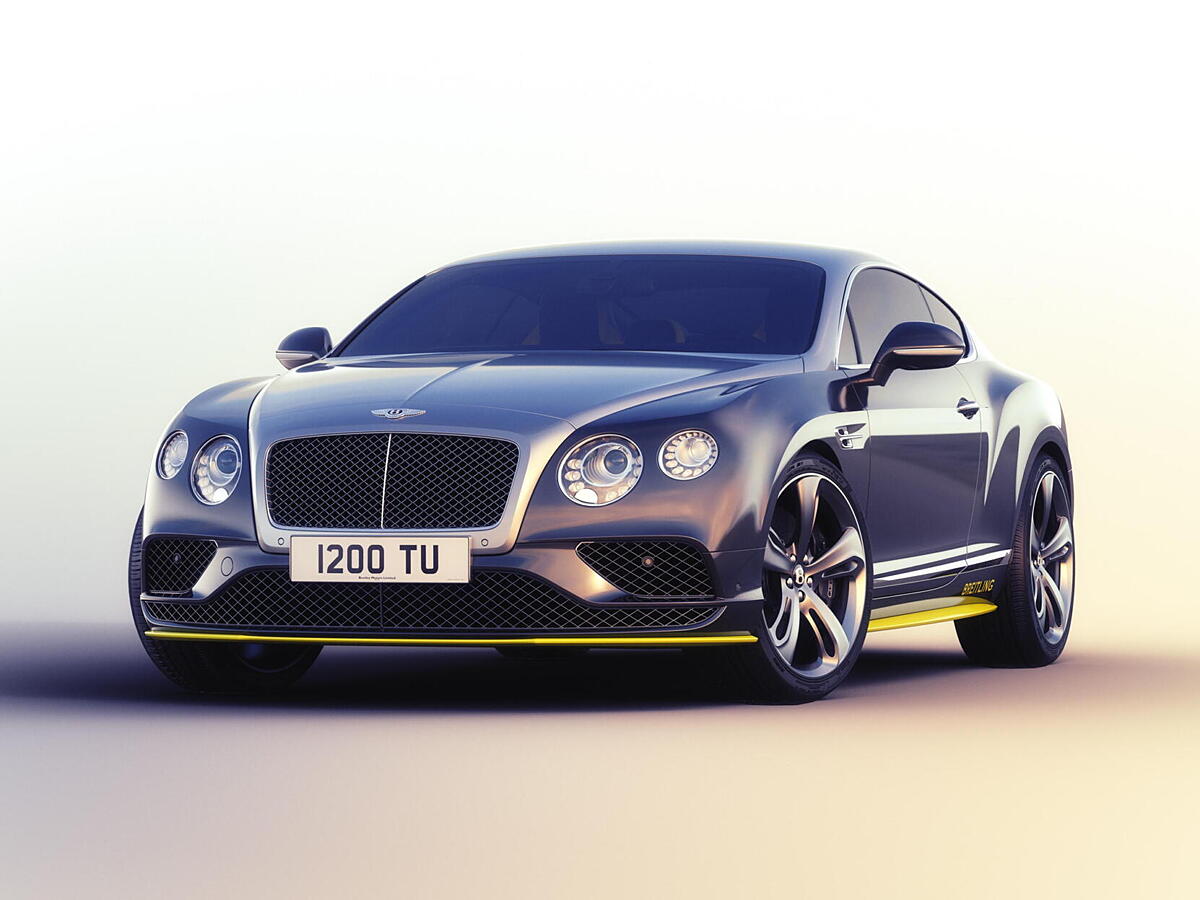 Bentley reveals a series of seven Continental GT Speed Breitling