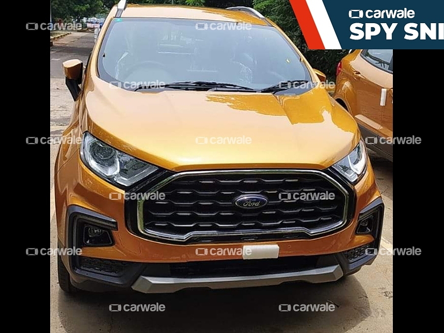 Ford EcoSport facelift spotted undisguised ahead of launch