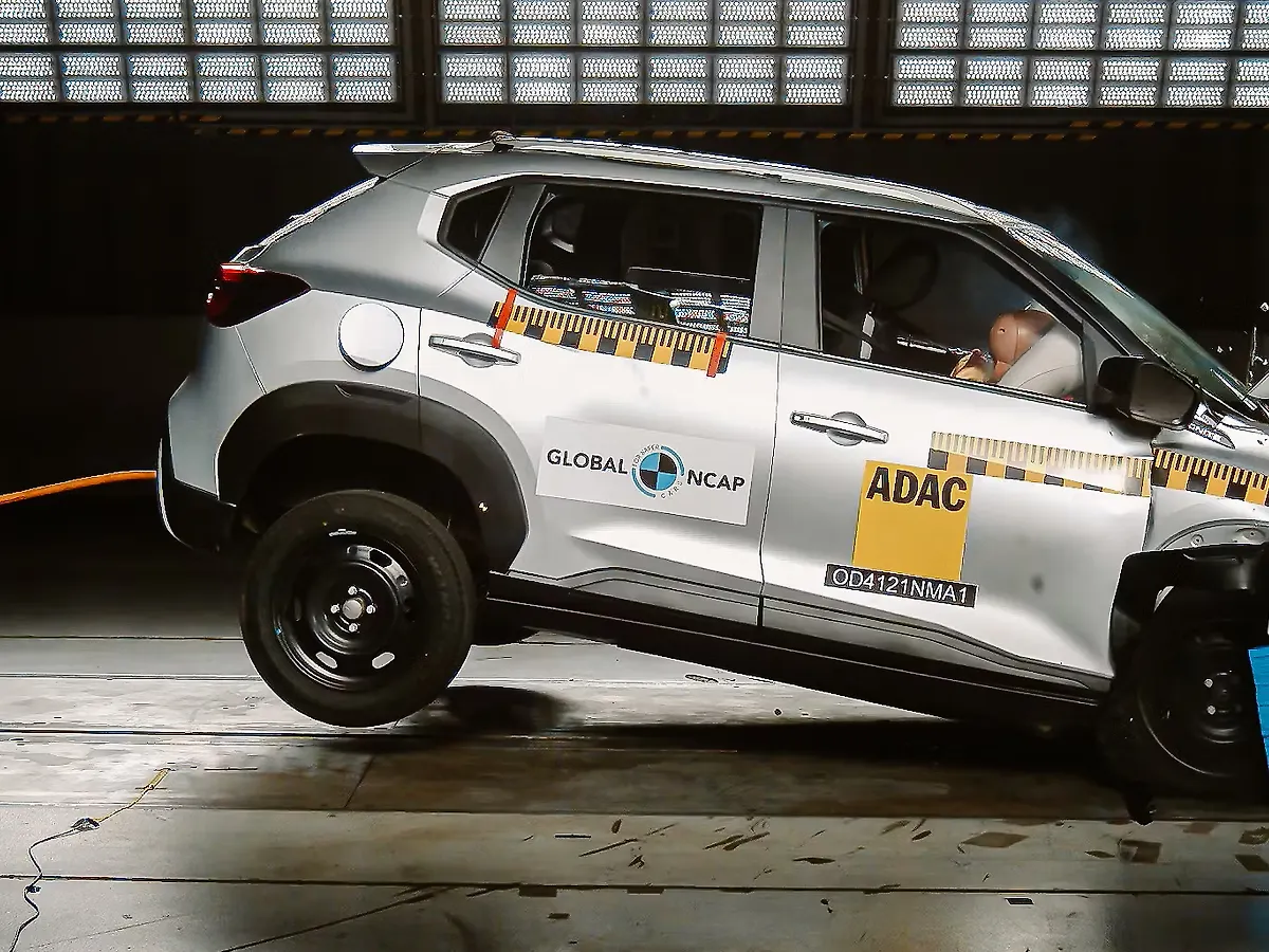 Nissan Magnite scores four-star Global NCAP safety rating - CarWale Nissan Magnite scores four-star Global NCAP safety rating - CarWale