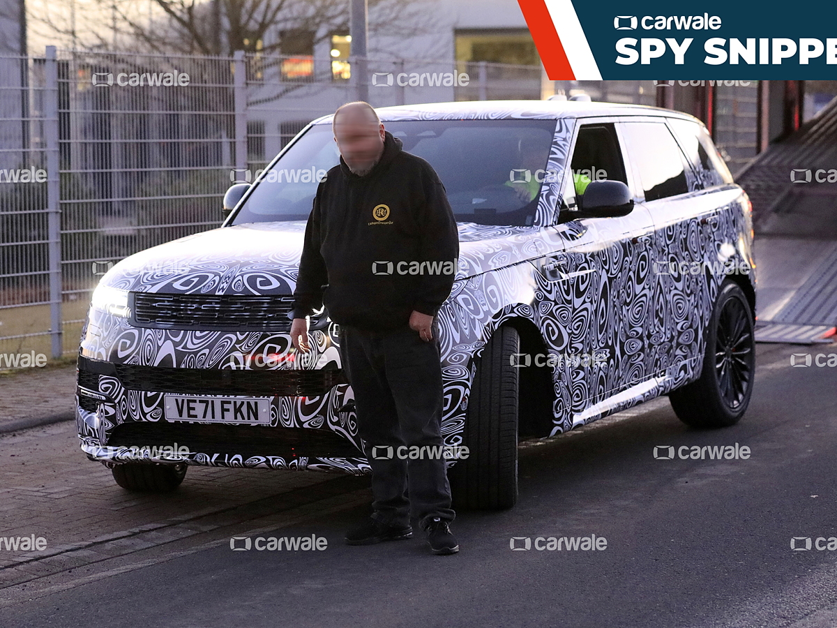 2022 Range Rover Sport spy shots reveal new details - CarWale