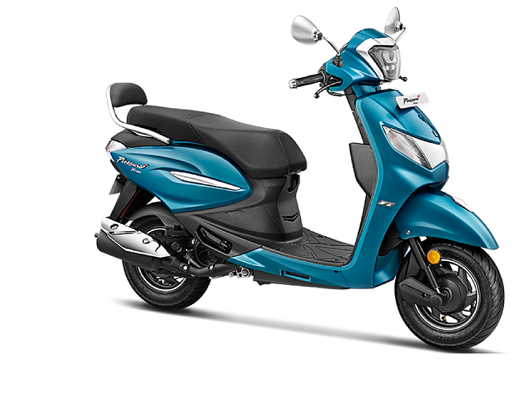 new pleasure scooty colours