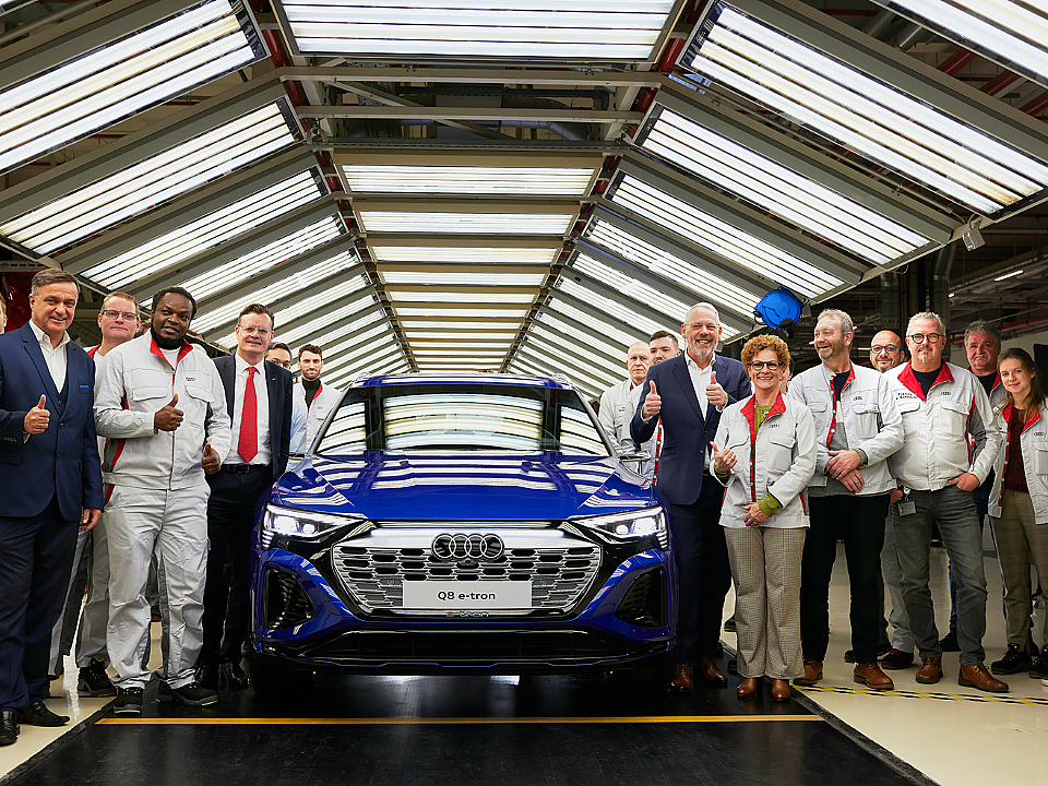Audi Q8 e-tron Production Commences At Brussels Plant - Mobility