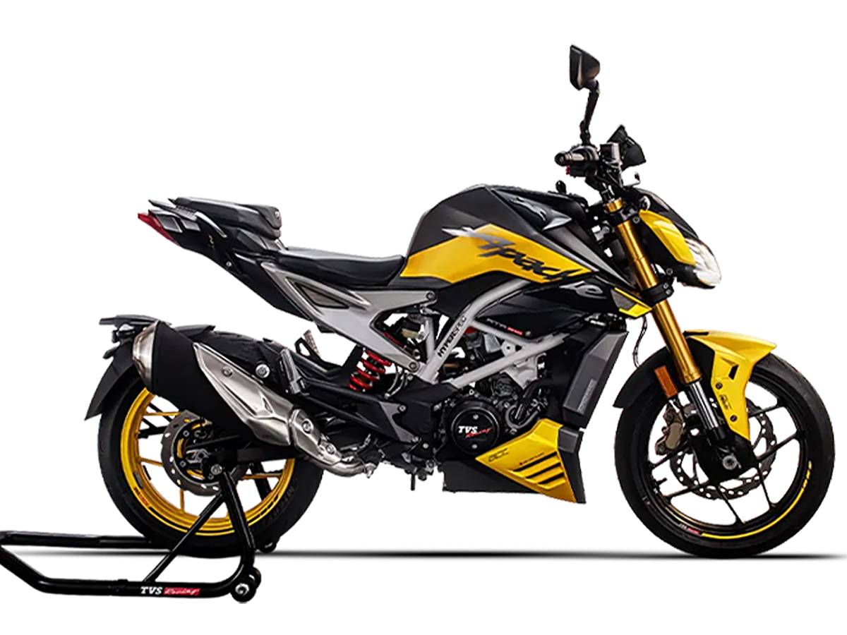 Apache rtr 310 on road price sale