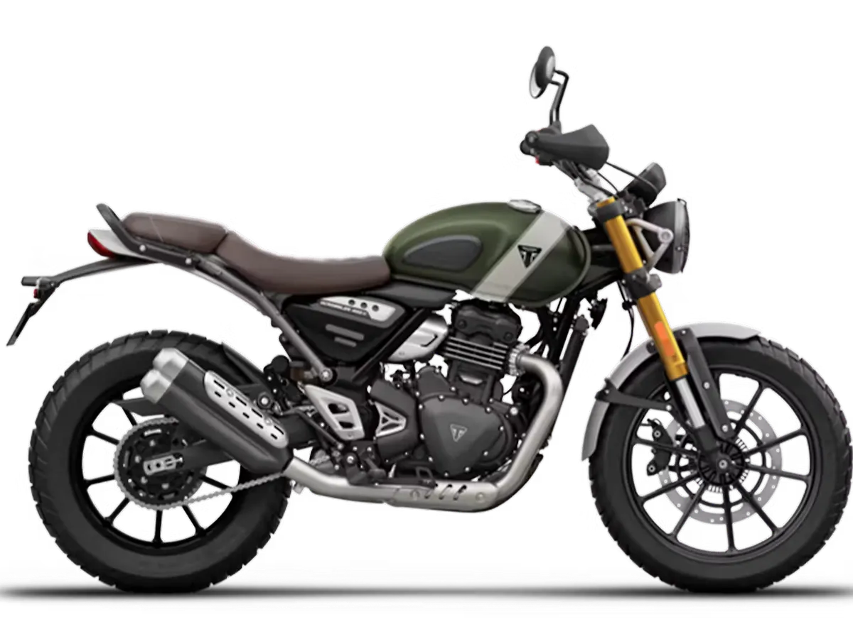 Triumph Scrambler 400 X price in Bilgi November 2025 on road