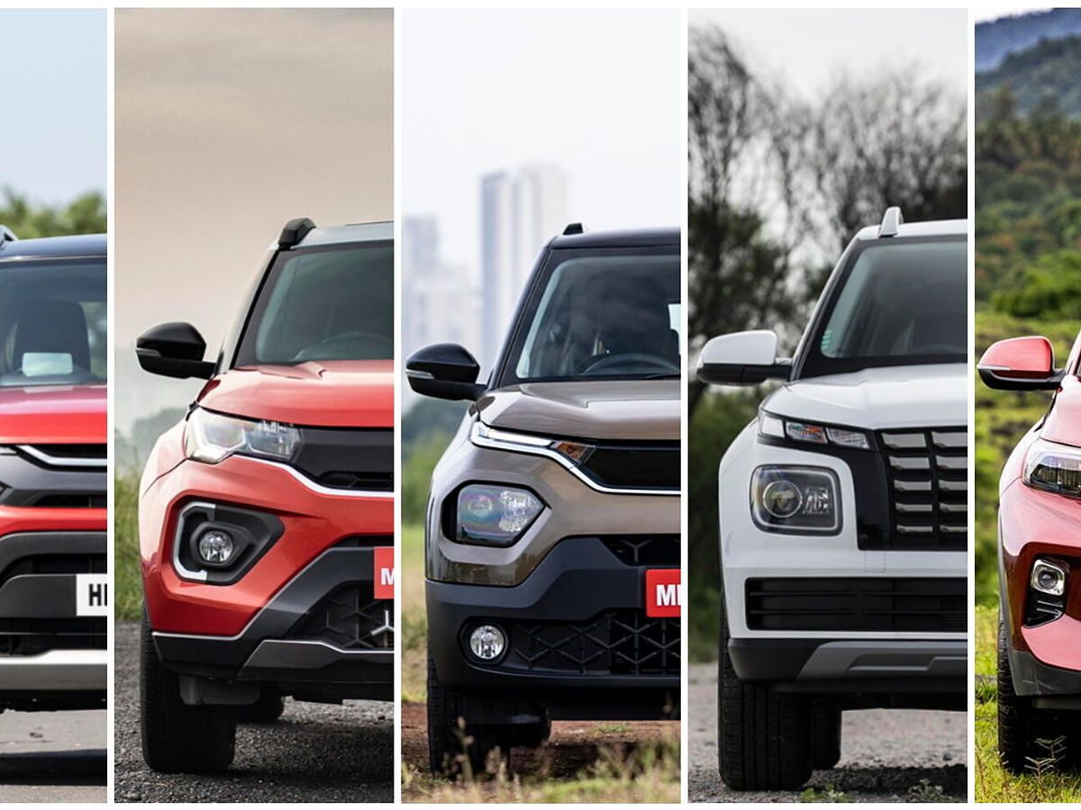 Top 5 sub-four metre SUVs sold in India in February 2023 - CarWale