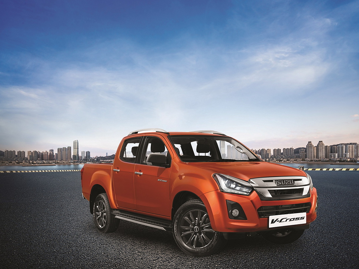 Isuzu D-Max V-Cross, hi-Lander and mu-X BS6 2 compliant versions launched  in India