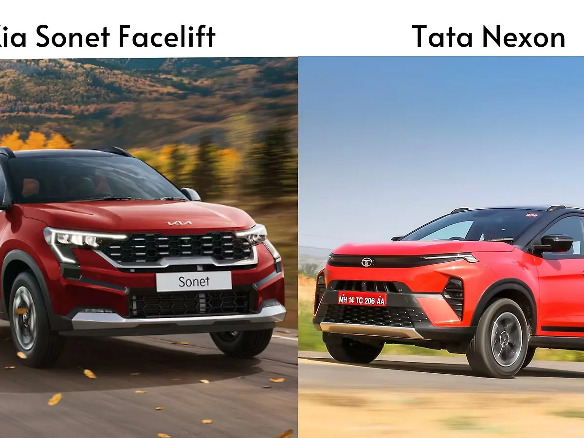 New Kia Sonet vs Tata Nexon – Features Compared - CarWale