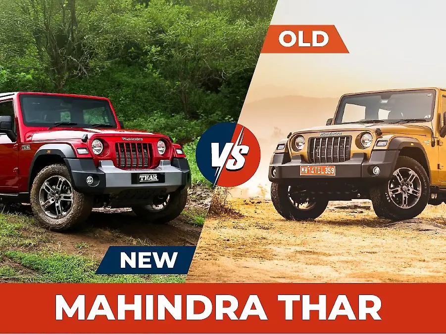 Mahindra Thar Old vs New: What's Changed in the MY2025 Iteration? - CarWale