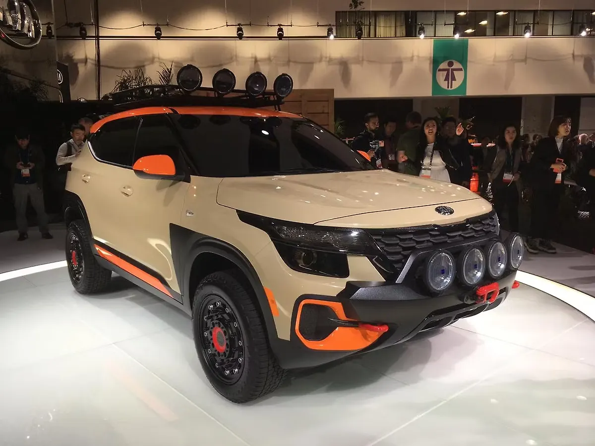 Kia Los Angeles >> Kia Seltos X Line Trail Attack Showcased At 2019 Los Angeles Kia Los Angeles >> Kia Seltos X Line Trail Attack Showcased At 2019 Los Angeles