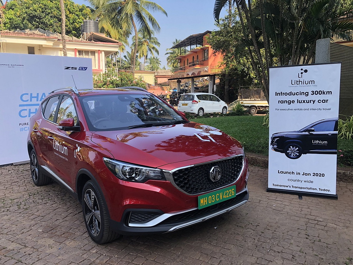 MG ZS EV self-drive rental service to be launched in January - CarWale