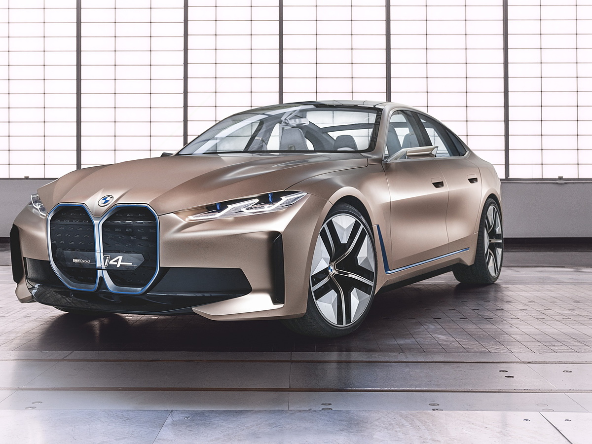 BMW i4 Concept previews electric sedan slated for 2021 debut - CarWale