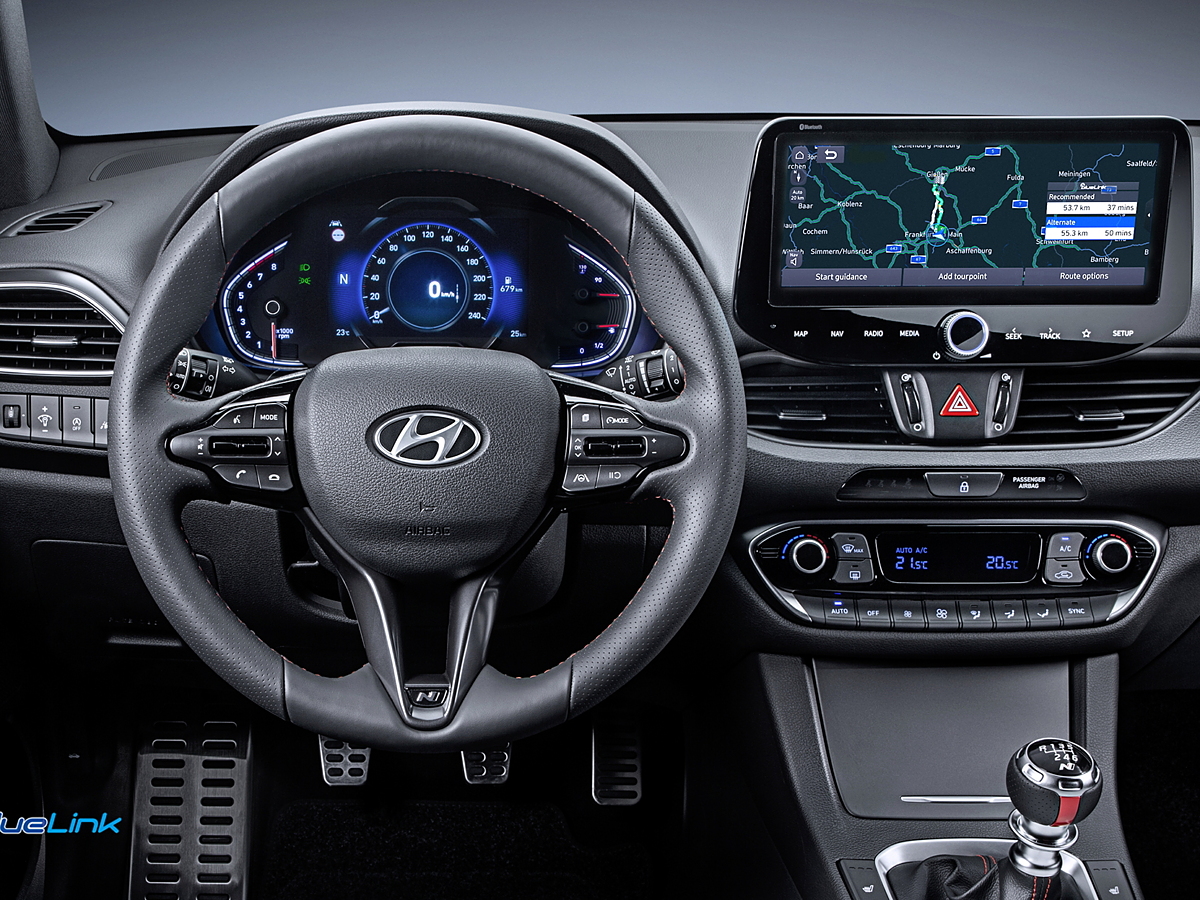 New Hyundai i30 to be equipped with latest version of Bluelink