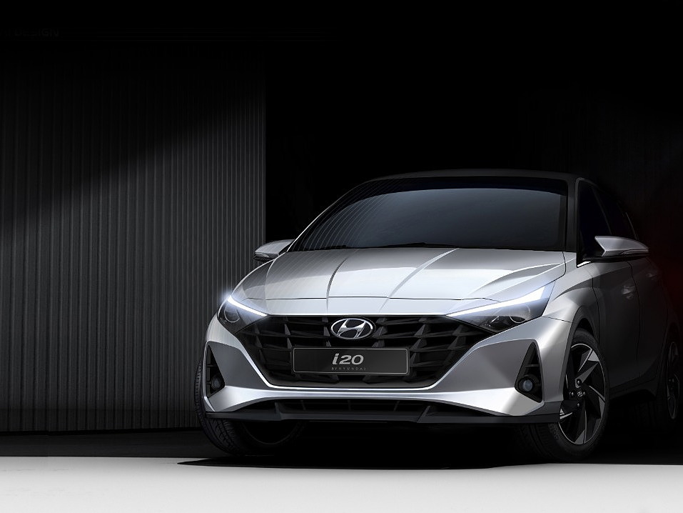 New-gen Hyundai i20 officially teased in design sketch - CarWale