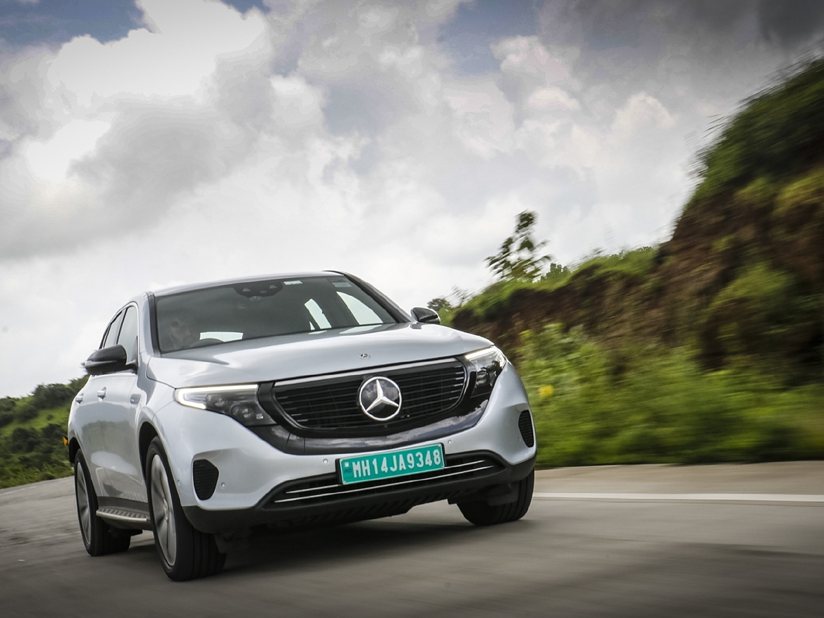 Mercedes-Benz EQC upgraded with a faster on-board charger - CarWale