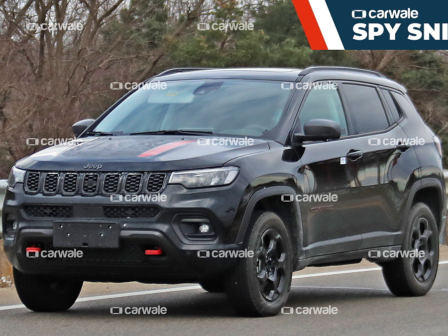 India-bound Jeep Compass Trailhawk spied sans camouflage - CarWale