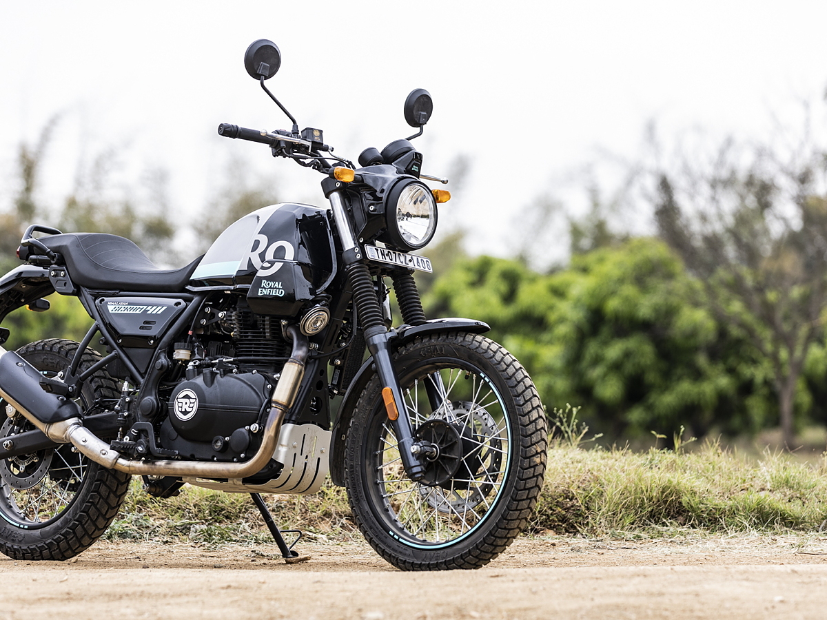 Royal Enfield Scram 411 Price - Mileage, Images, Colours | BikeWale