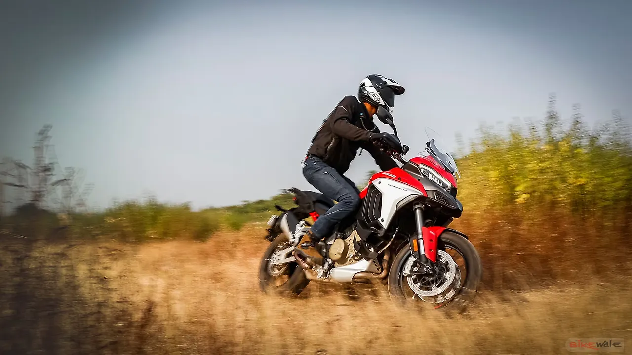 Ducati Multistrada V4 Left Front Three Quarter Ducati Multistrada V4 Left Front Three Quarter