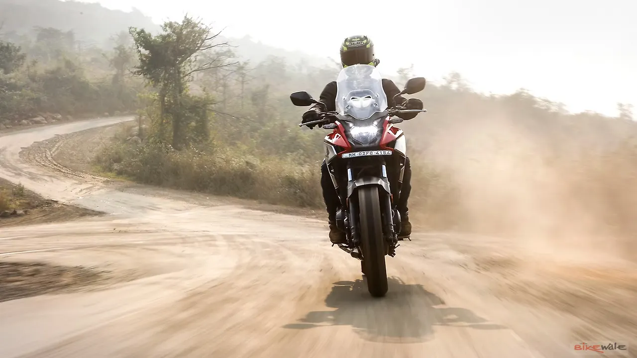 Honda CB500X Front View Honda CB500X: Road Test Review – Biking Spirit