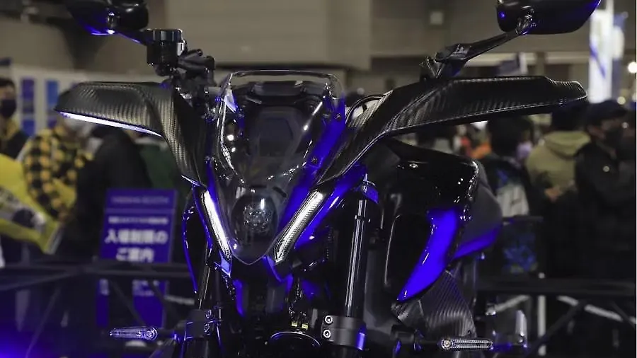 Yamaha MT 09 Right Side View Yamaha MT 09 Right Side View